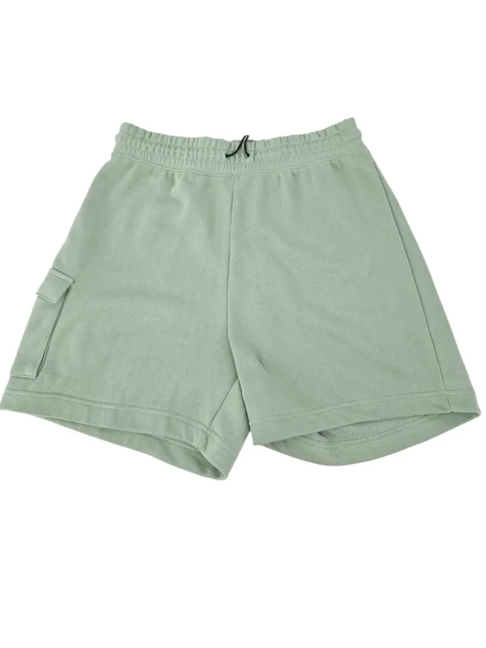 Nike Sportswear Drawstring Chrome Swoosh Shorts Green Women’s Size M NEW Active